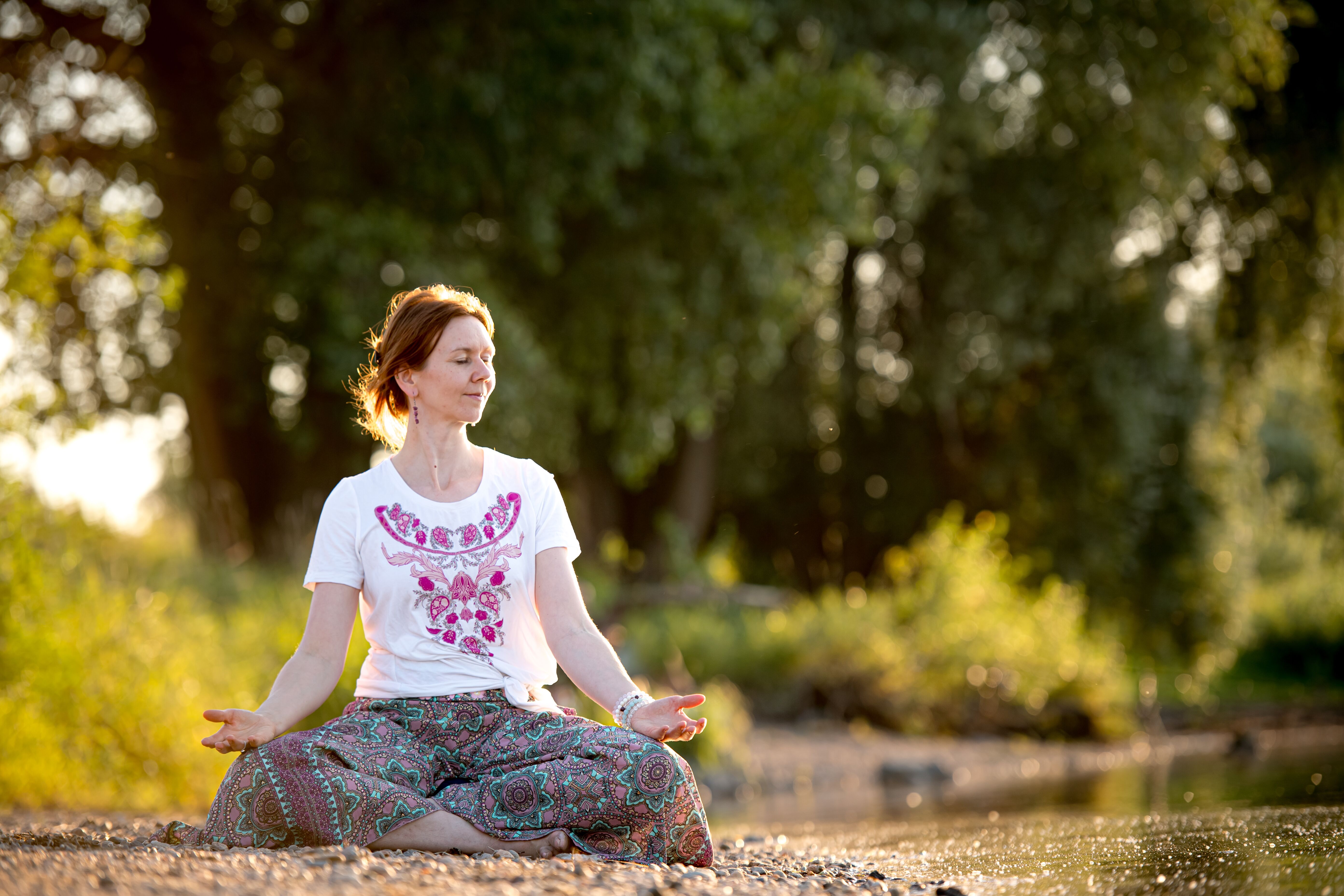 Meditation am Wasser